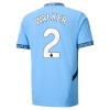 Maglia ufficiale Manchester City Walker 2 Casa 2024-25 per Uomo